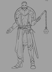 DND lineart for Hellis